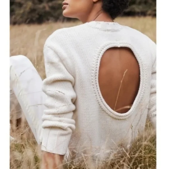 NWT REISS | Cady Open Back Sweater - Picture 1 of 10